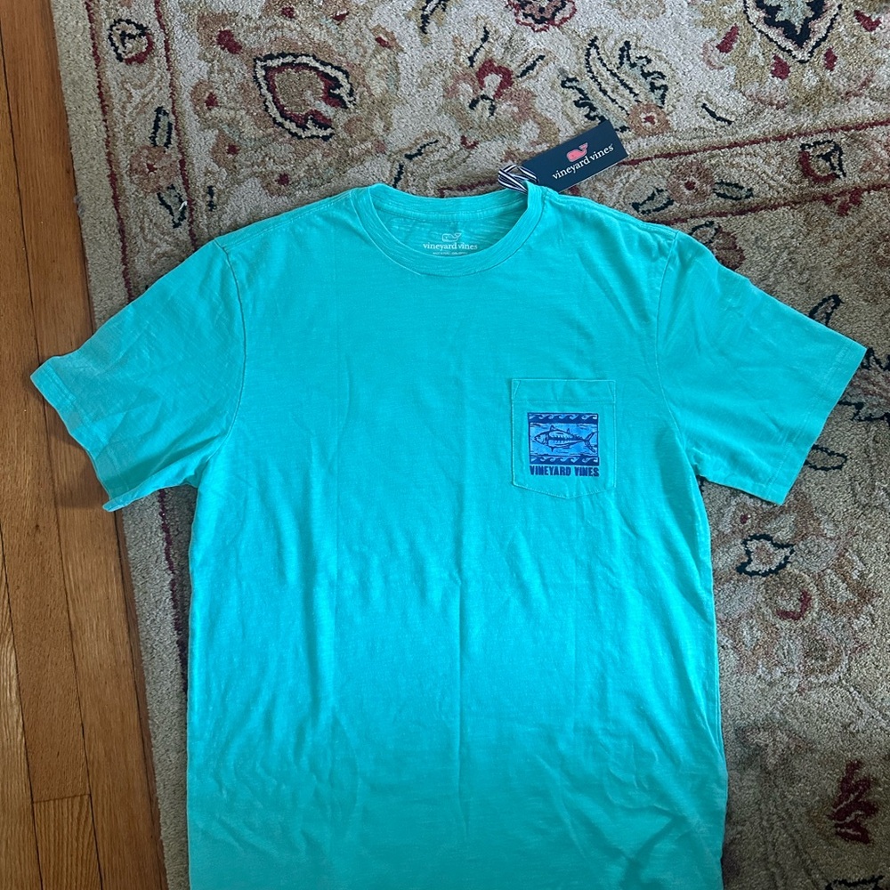 Vineyard Vines Blue Short Sleeve Tee